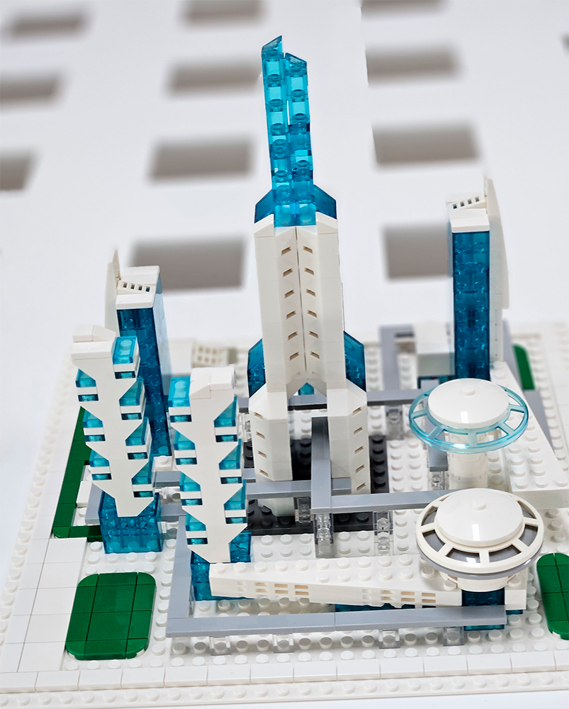 AI 미래도시 모형